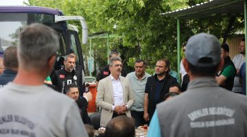 BAŞKAN ŞENOL DİNÇ; “BİZ BÜYÜK BİR AİLEYİZ”