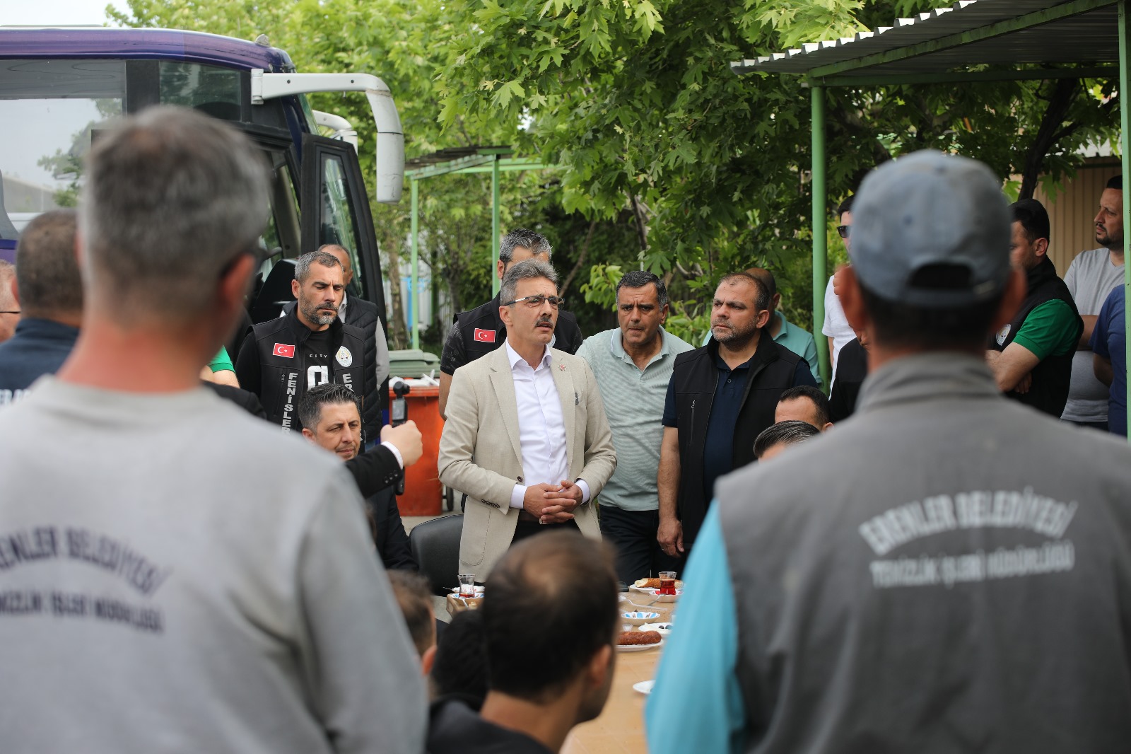BAŞKAN ŞENOL DİNÇ; “BİZ BÜYÜK BİR AİLEYİZ”