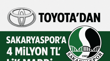 Toyota’dan Sakaryaspor’a 4 Milyon TL’lik Maddi Destek Sözü: Bu Rakam Yeterli mi?