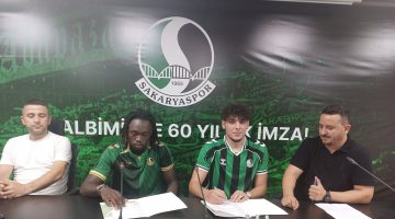 Sakaryaspor’dan İki İmza Birden