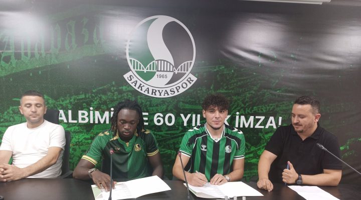 Sakaryaspor’dan İki İmza Birden
