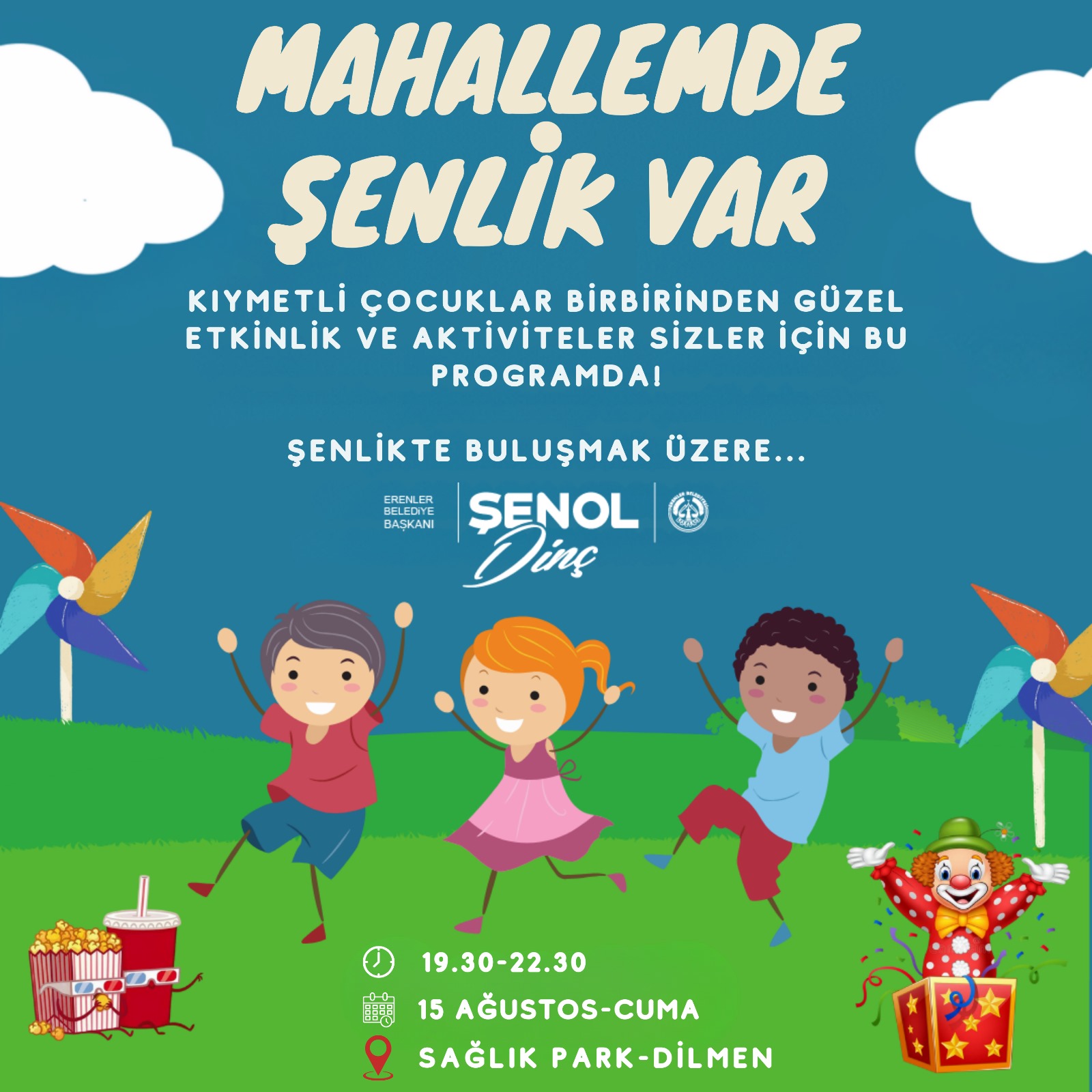 ERENLER’DE ÇOCUKLAR İÇİN ŞENLİKLER DEVAM EDİYOR
