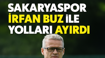 Sakaryaspor’da İrfan Buz Dönemi Sona Erdi