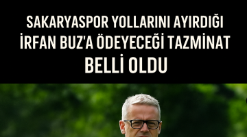 Sakaryaspor, İrfan Buz ve Ekibine 15 Milyon TL Tazminat Ödeyecek