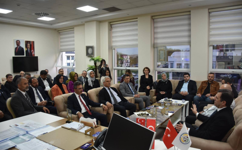 Başkan Dinç, BBP Genel Başkan Yardımcısı Yörükçüoğlu’nu Ağırladı