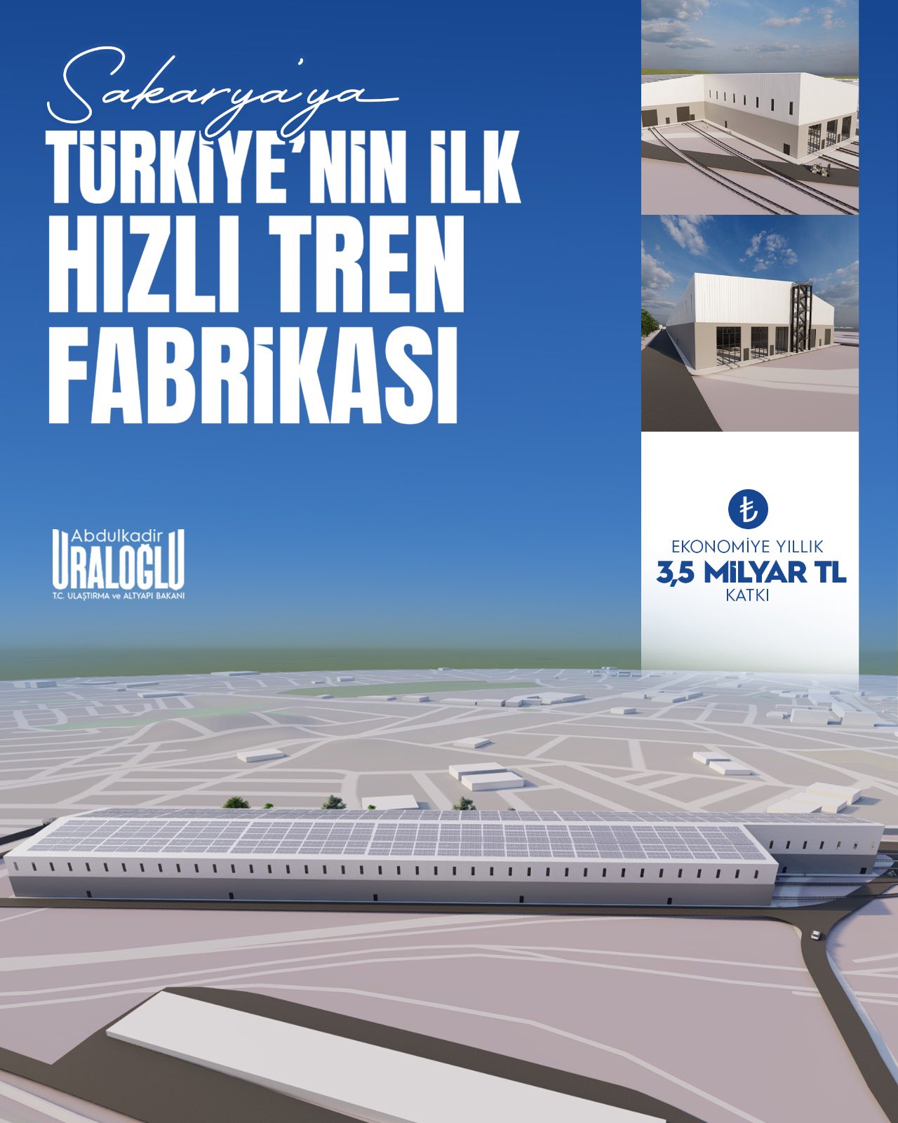 Türkiye’nin İlk Hızlı Tren Fabrikası Sakarya’da Yükseliyor 🚄🇹🇷