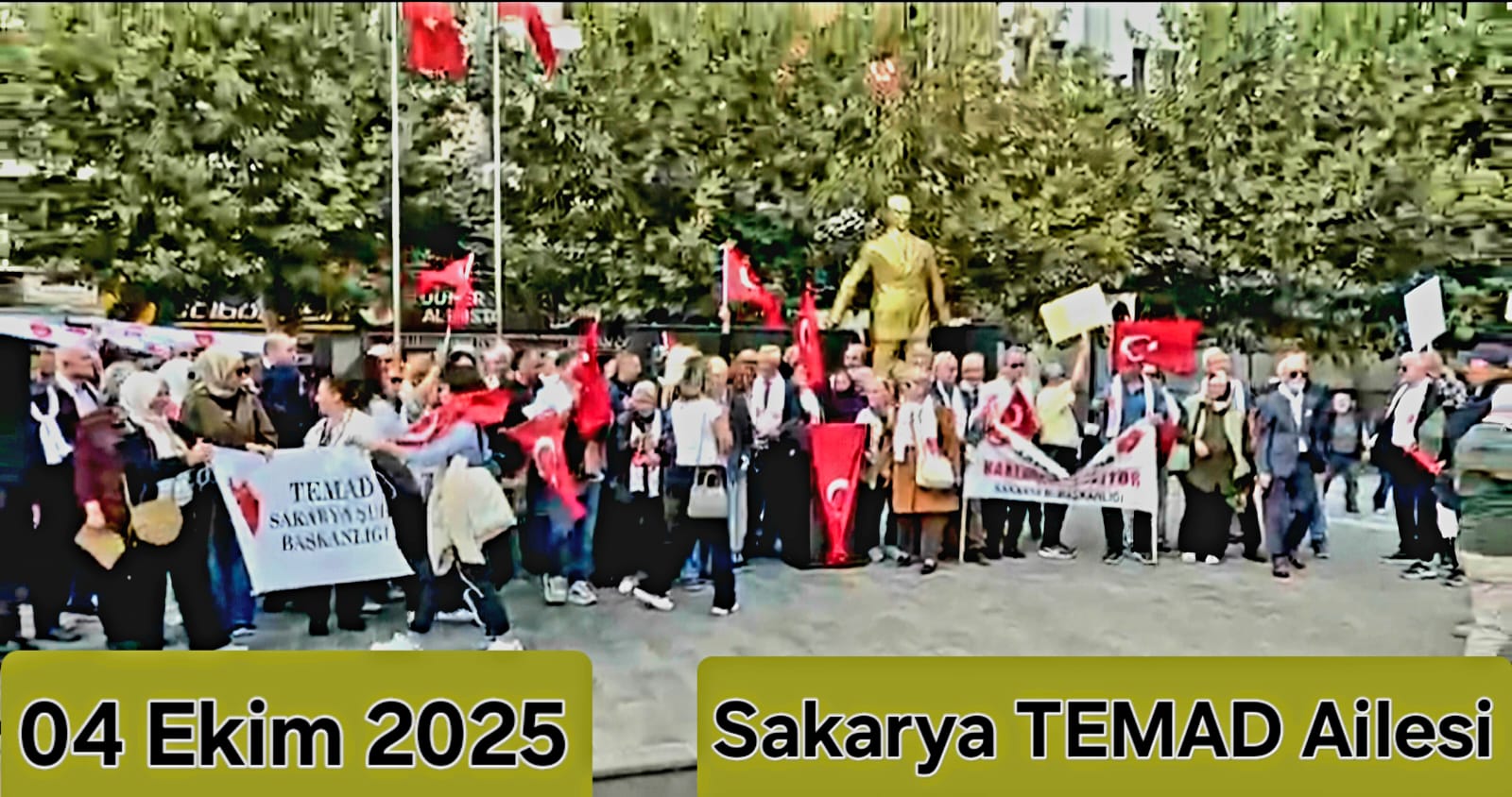 Emekli astsubaylar Sakarya’dan seslendi: Hakkımızı istiyoruz